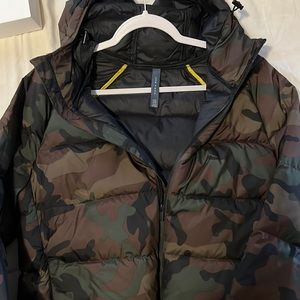 Zara camouflage lightweight jacket